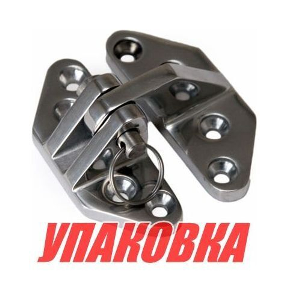 Петля для крышки люка 75х65 мм, нержавеющая (упаковка из 25 шт.)