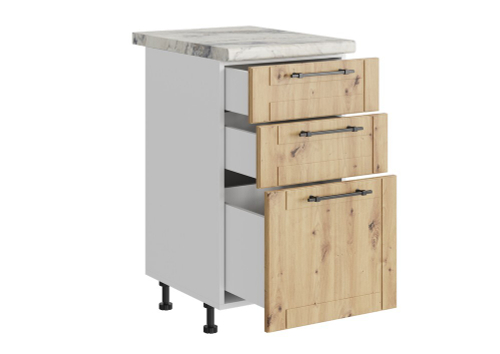 Кухонный корпус С3ЯК-400 Корпус - Дуб Крафт золотой