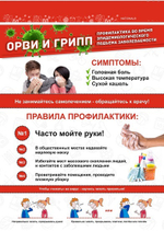 Плакат А4 комплекта наглядного оборудования ЗОЖ