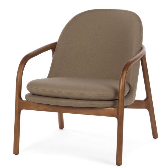 Кресло Aleman коричневое