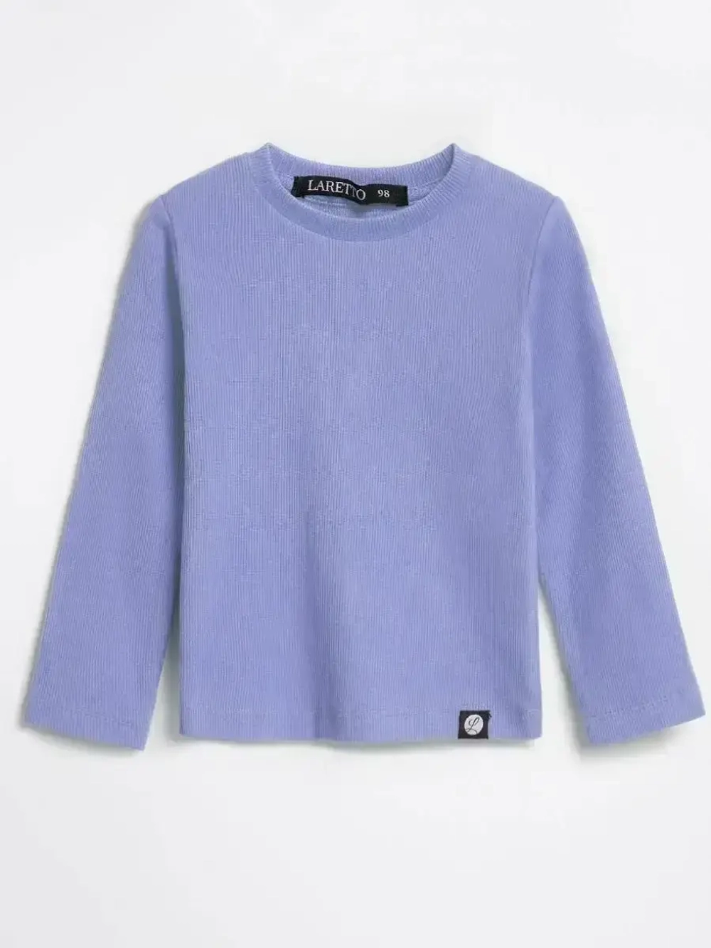 Лонгслив детский кофта в рубчик хлопок