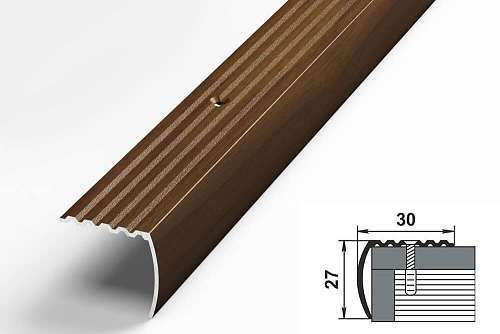 Порог ПУ-04 30х27х900 Венге