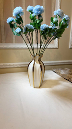 Искусственные цветы, желтые подсолнухи / Высота 44 см. 9 стебелей 9 бутонов/