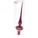 Верхушка на ёлку SHINE «Fancy beads» 35 см, copper