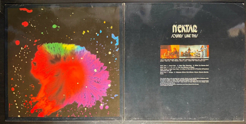 Nektar ‎– ...Sounds Like This 2LP (Германия 1975г.) Т