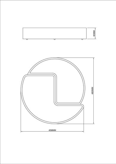 Потолочный светильник Freya FR6093CL-L48W