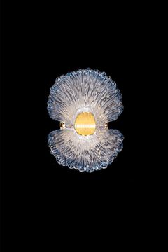 Бра LED 6W 3000К LE3032/1W GD/SH Blue золото/синий Jardin Leon