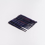 Набор деревянных крючков для вязания из древесины клена 11 штук. KN33