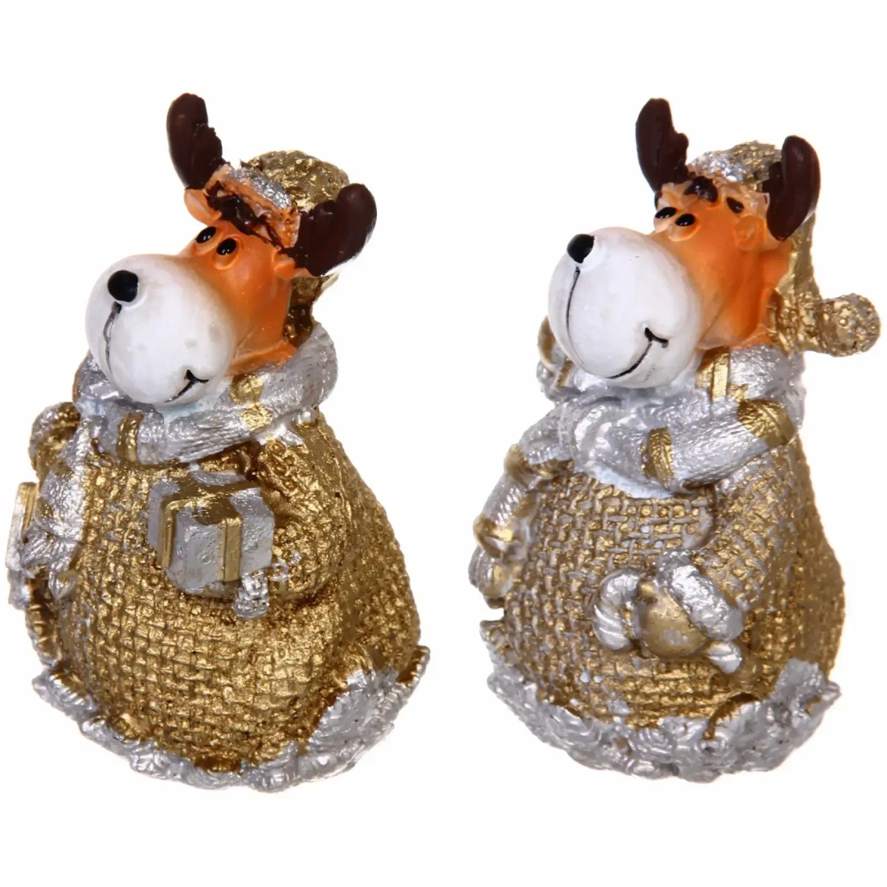 Фигурка «Лось нарядный» 8,5 см