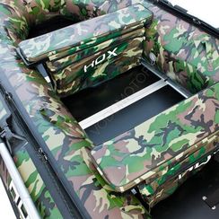 Надувная лодка HDX CARBON 370 ( зеленый камуфляж ) дерев. пол P/L