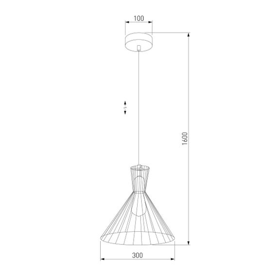 Подвесной светильник TK Lighting 3350 Sahara