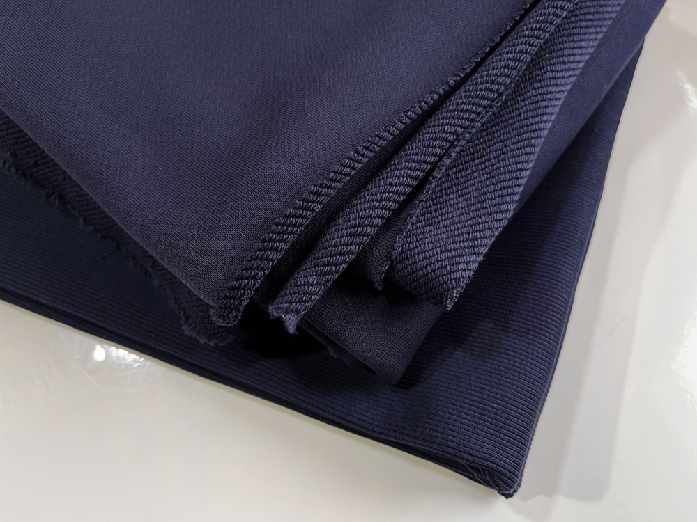 СИНИЙ ИНДИГО - Кашкорсе с лайкрой, пенье (КРВ659 Олеся)