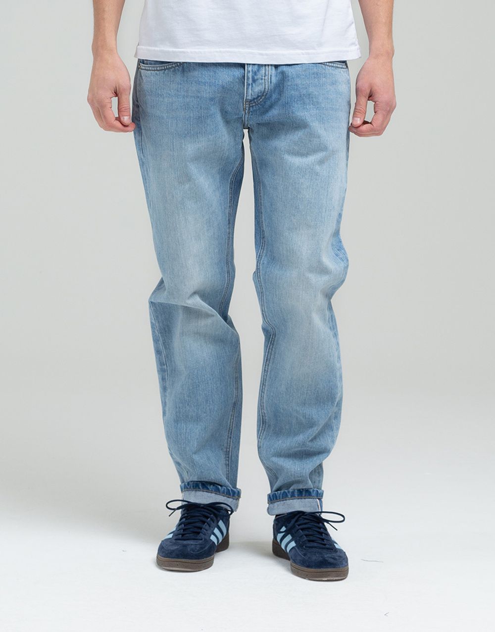 Джинсы We Don’t Care 12oz Regular Tapered Blue Light Used