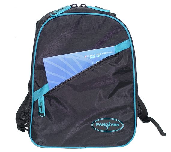 Рюкзак FanDiver черный/бирюзовый