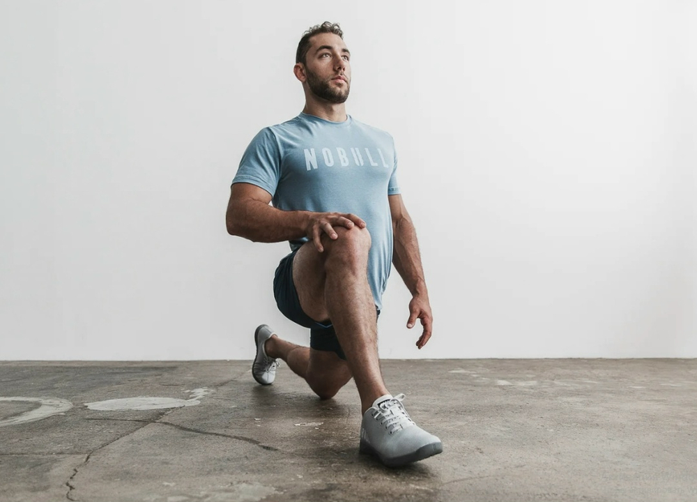 Футболка NOBULL светло-голубая