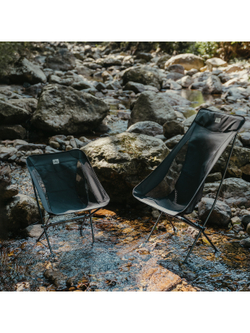 Кресло туристическое Naturehike Stellaluna L04 складное, черное, высокая спинка, до 150 кг