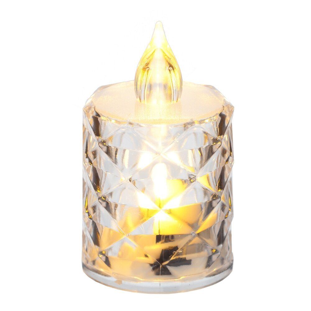 GAEM Изделие декоративное "Свеча" (подсветка, 3xLR54) (блок 24шт), L3,5 W3,5 H6,5 см