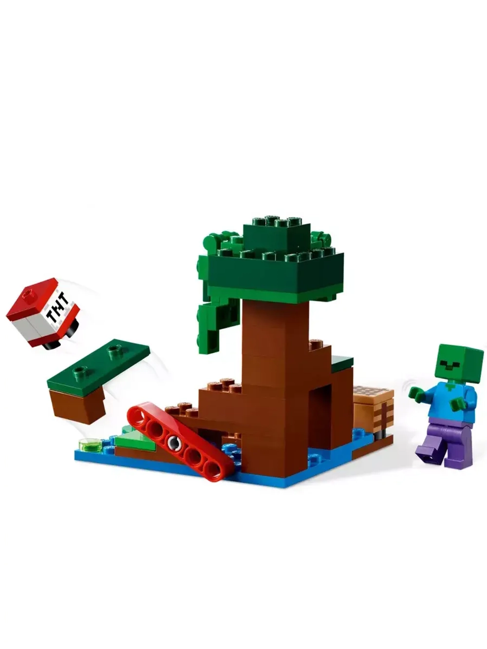 Лего 21240 Приключение на болоте Lego Minecraft