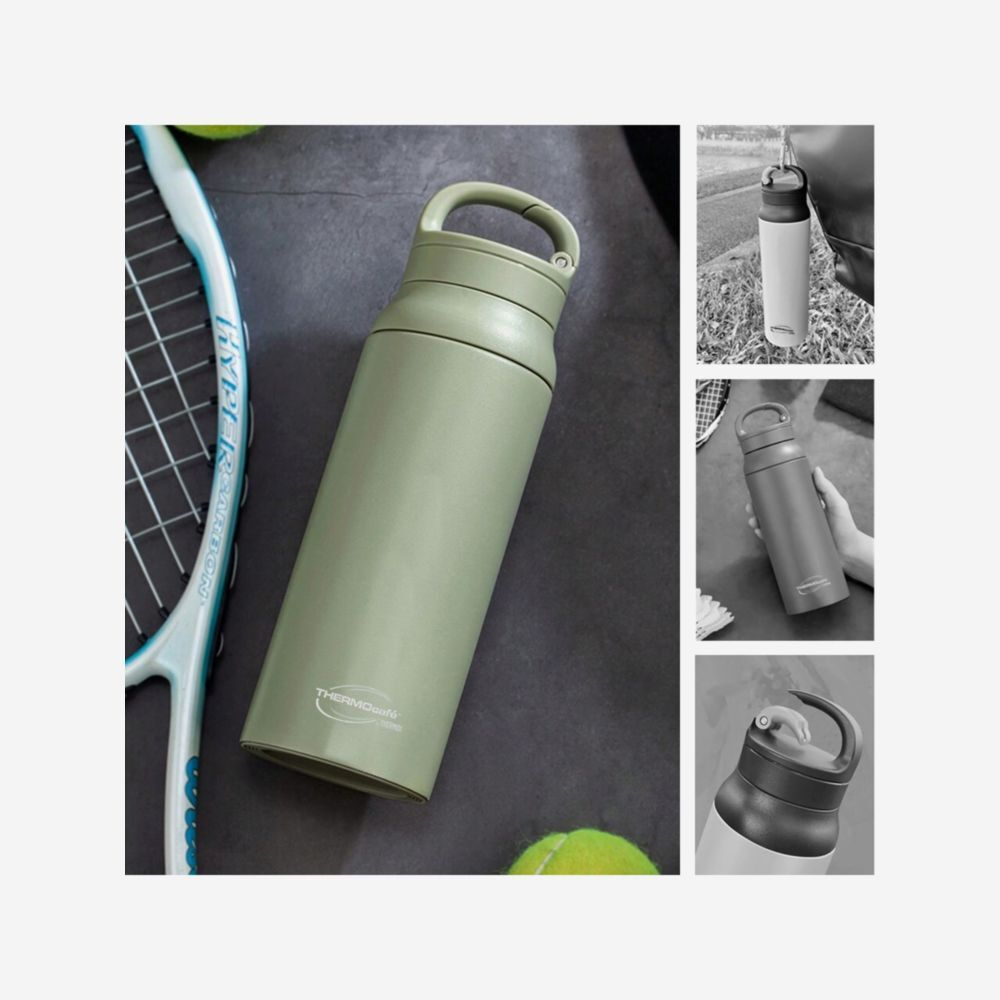 Термос из нерж. стали тм THERMOcafe TCSB-600SY(GR) 0.6L