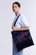 Шоппер Гербарий Мак черный