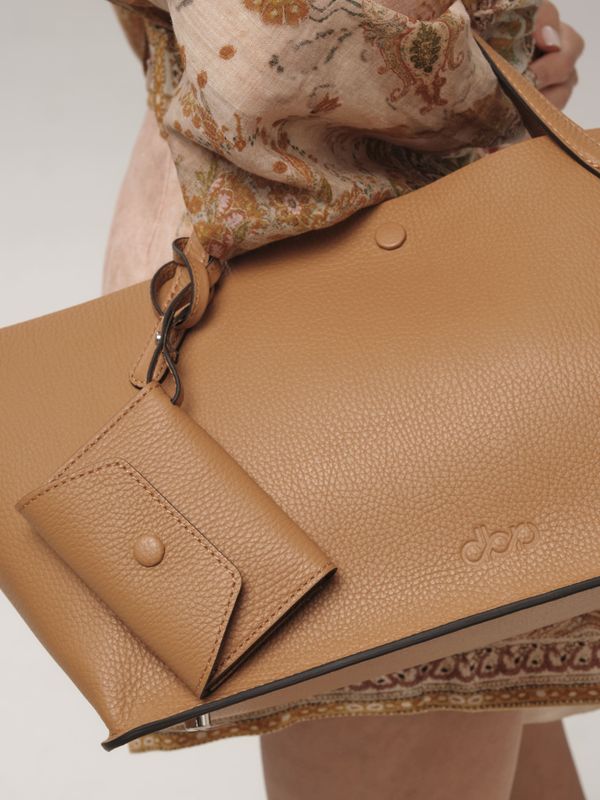 Сумка DBR 31136 коричневый лист