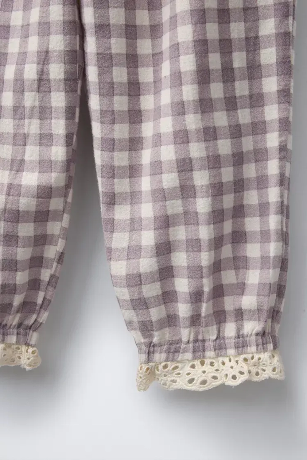 ZARA ПИЖАМА В КЛЕТКУ ВИШИ, ЦАЕТ МАЛЬВЫ