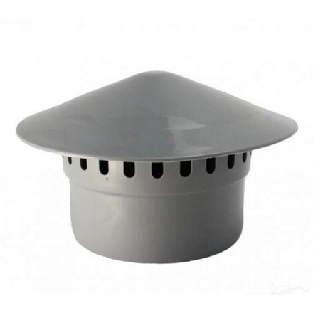 Зонт канализационный вентиляционный d110мм для внутренней канализации