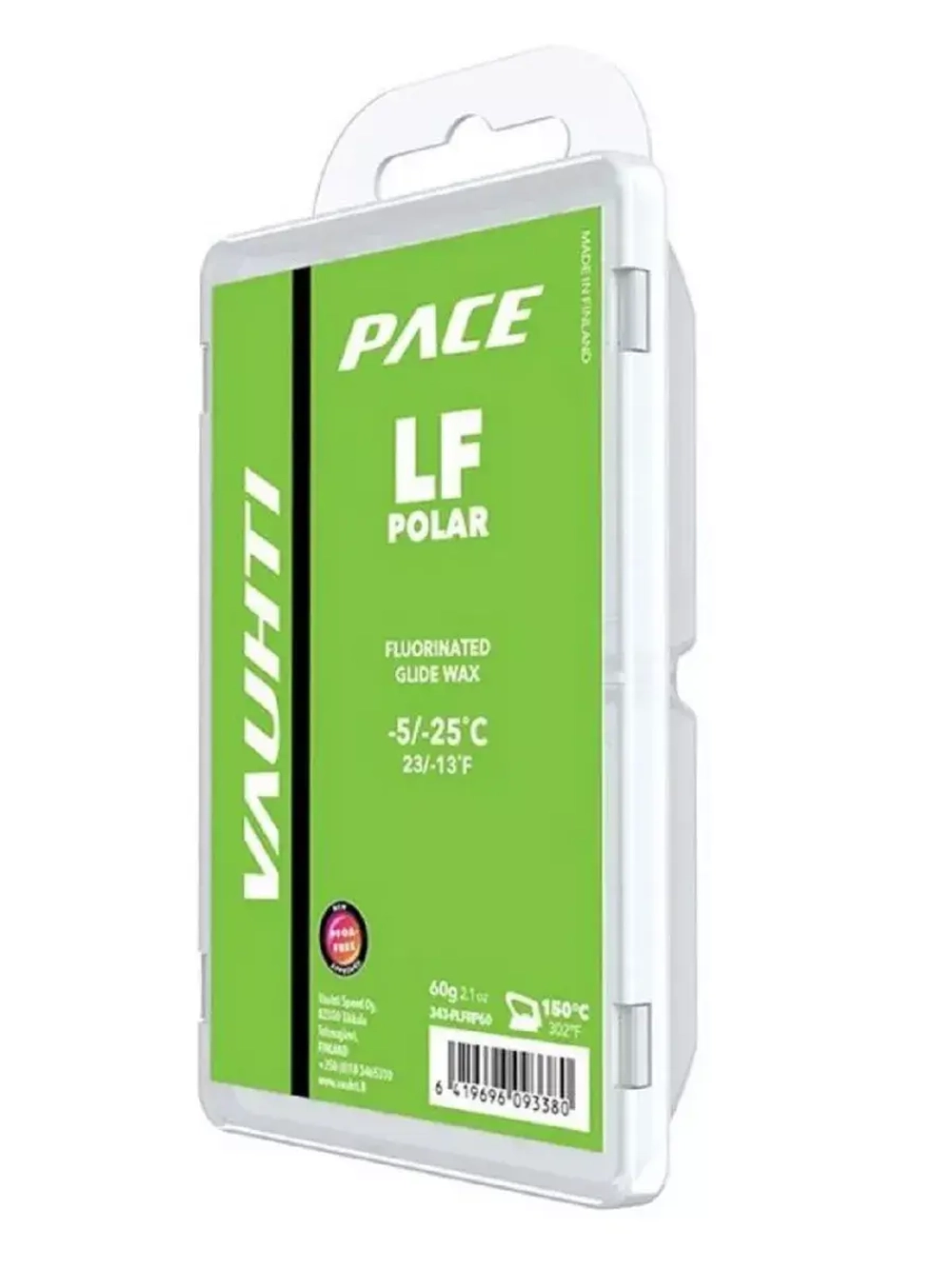 Низкофтористый парафин VAUHTI LF PACE POLAR 60 гр.