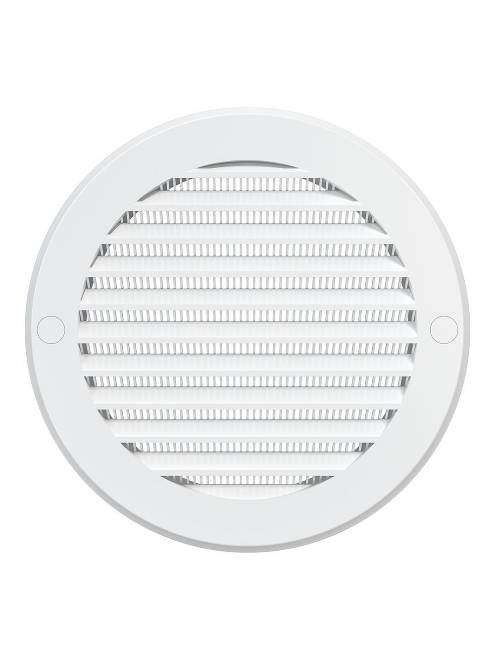 Решетка вентиляционная РКС фланец D125 сетка D161 пластик ERA