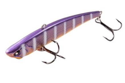 Воблер вертикальный Lucky John Slim VIB S 80, цвет 330