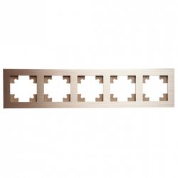 Рамка на 5 постов Stekker Катрин 50026