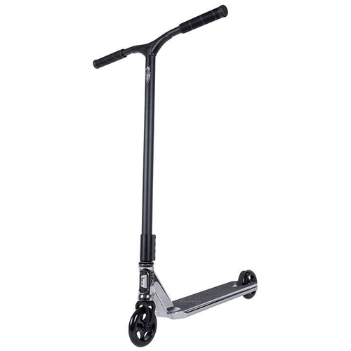 Самокат трюковой Tech Team Provokator 50 silver chrome-black  1/4 серебро хром