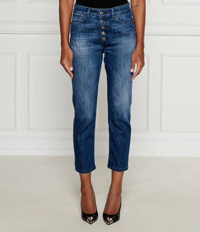 Джинсы KOONS DONDUP - made in Italy - голубой(DP268B DS0107D HV2)