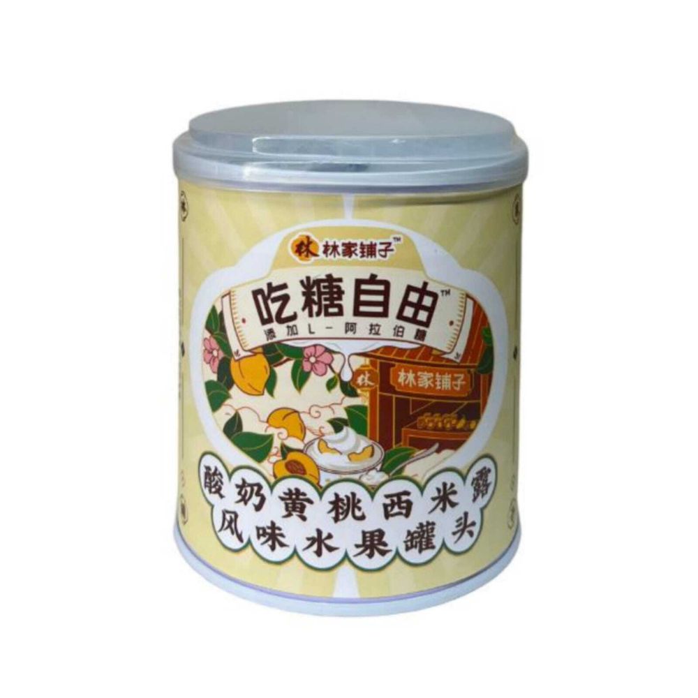 Каша Linjiapuzi из желтого персика и саго 312 г, 2 шт