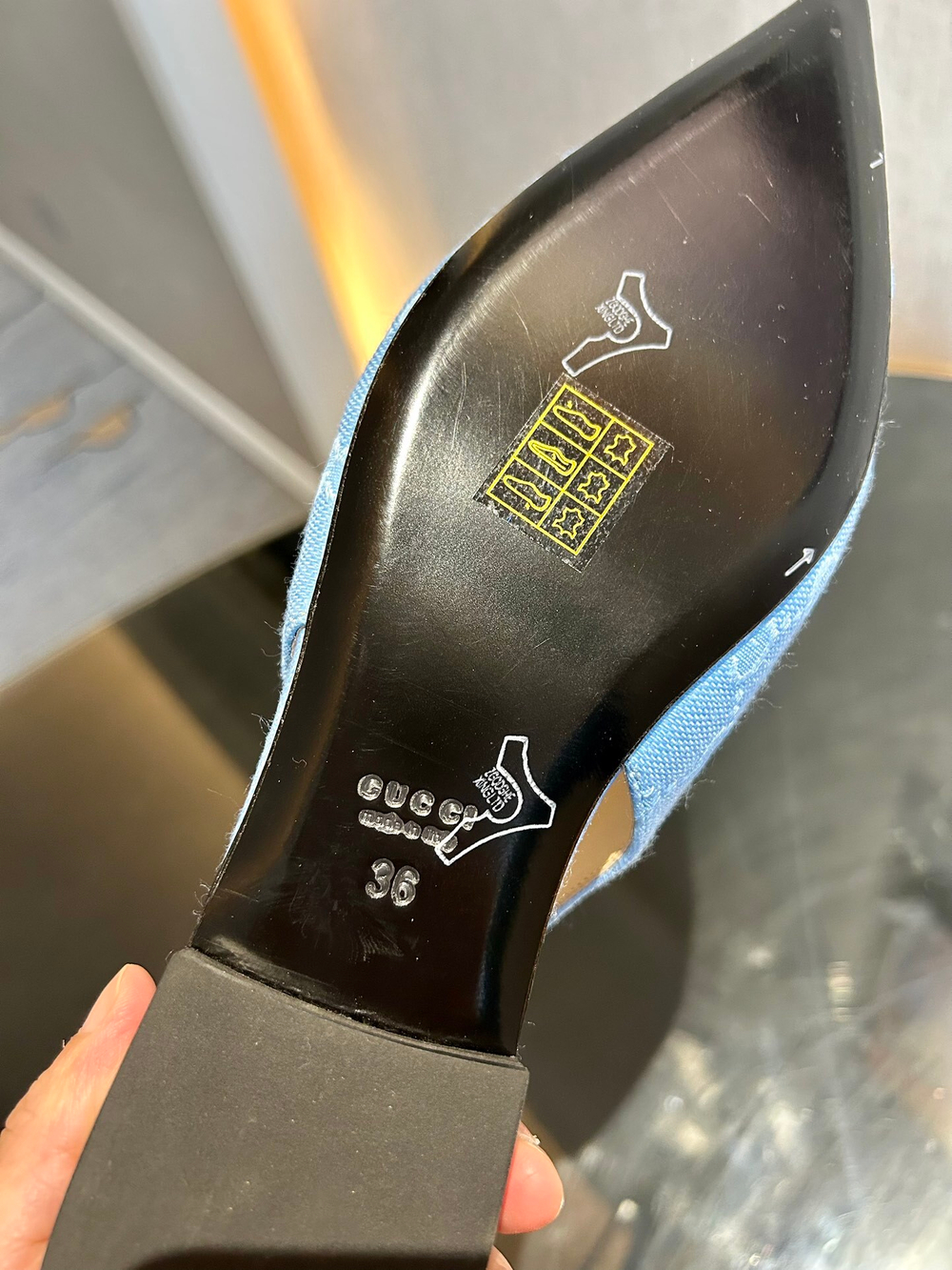 Gucci Slingback Ballet Flat