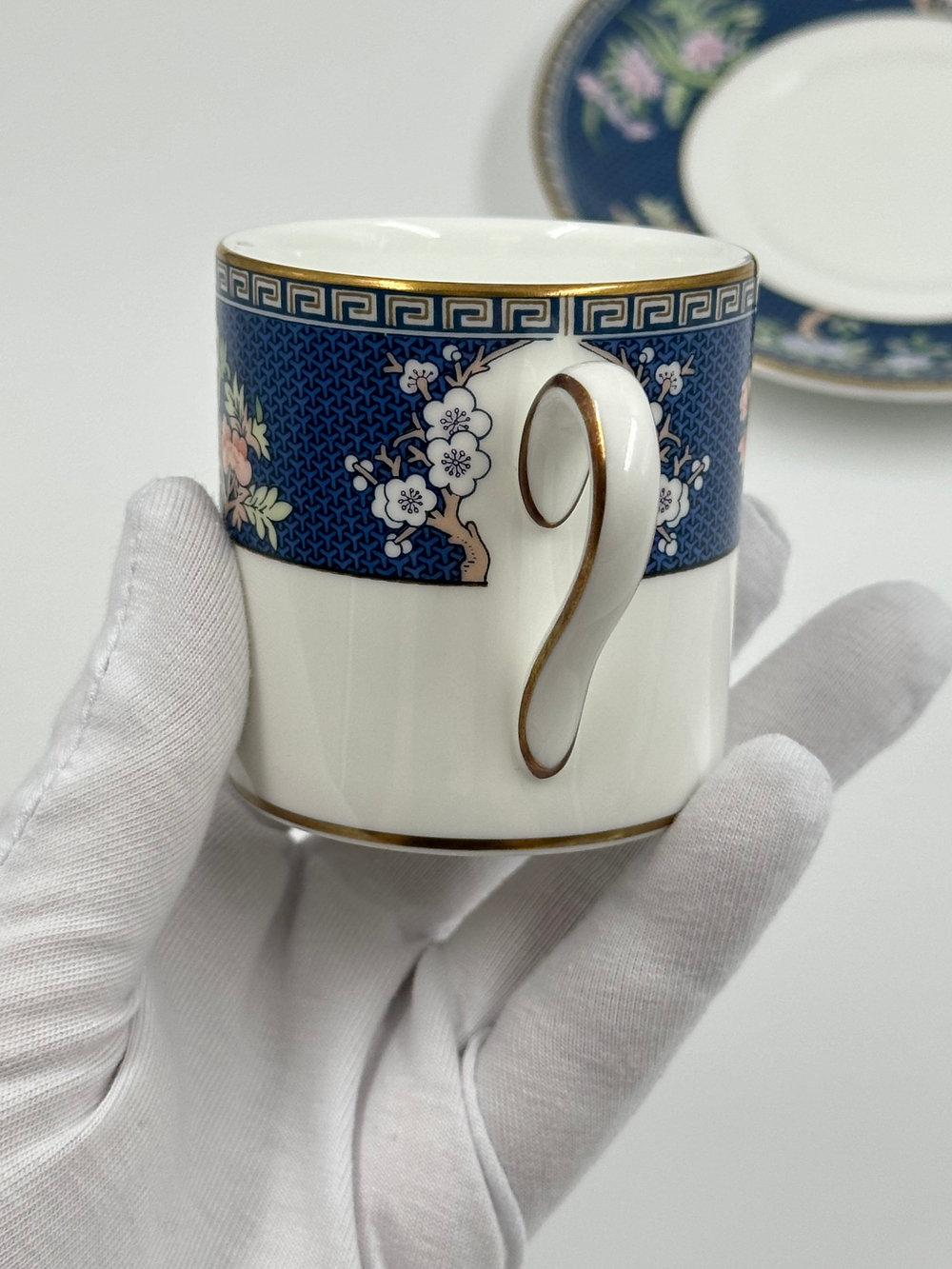 Кофейная пара Wedgwood «Blue Siam»