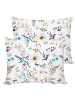 Постельное белье перкаль Сказка "Каролина" 2-спальное Наволочка 50х70 см 2 шт Простынь на резинке 160x200 см Пододеяльник 175x215 см