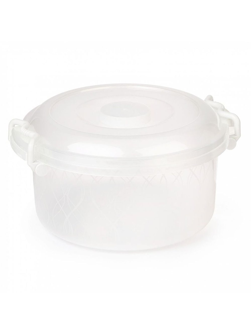 Контейнер для хранения круглый 5л.с защелкой (097)