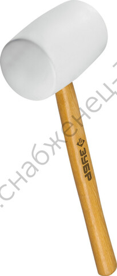 ЗУБР 900 г, Белая резиновая киянка (20511-900)