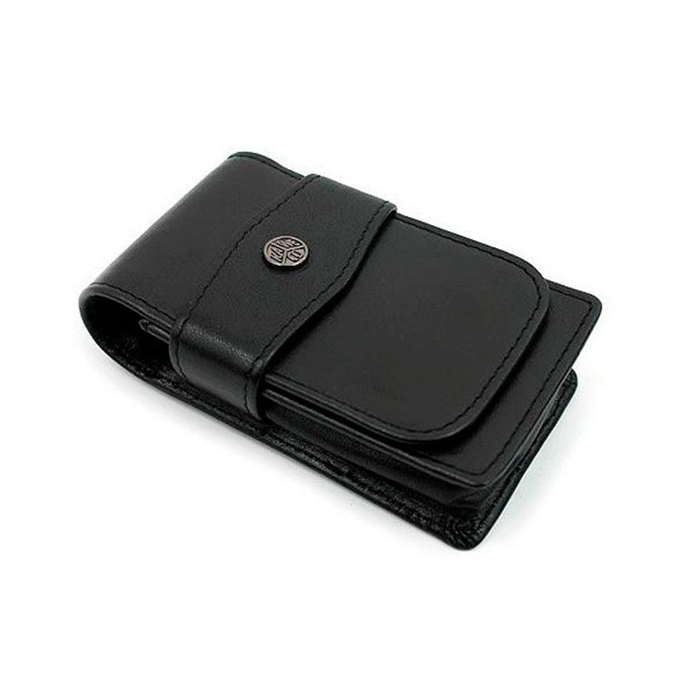 Чехол для 3 ручек Kaweco Sport Flap из кожи черный (10000268) 2