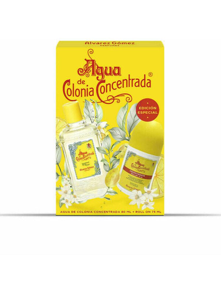 Unisex Парфюмерный Набор Alvarez Gomez Agua de Colonia Concentrada EDC, 2 Предмета