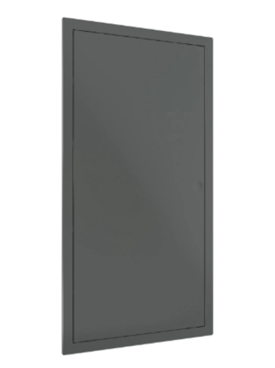 Люк ревизионный пластиковый нажимной LN 200х400мм серый