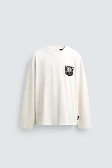 ZARA ФУТБОЛКА С НАШИВКОЙ ENGLAND 66 FIFA WORLD CUP™ FIFA CLASSICS, ЖЕЛТОВАТО-БЕЛЫЙ