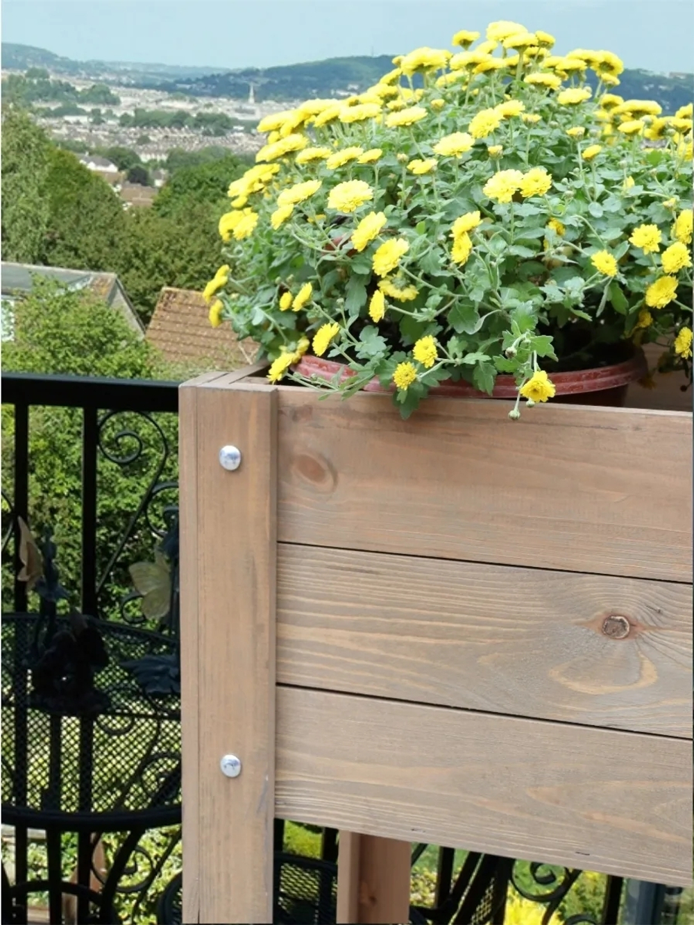 Ящик деревянный для цветов и рассады