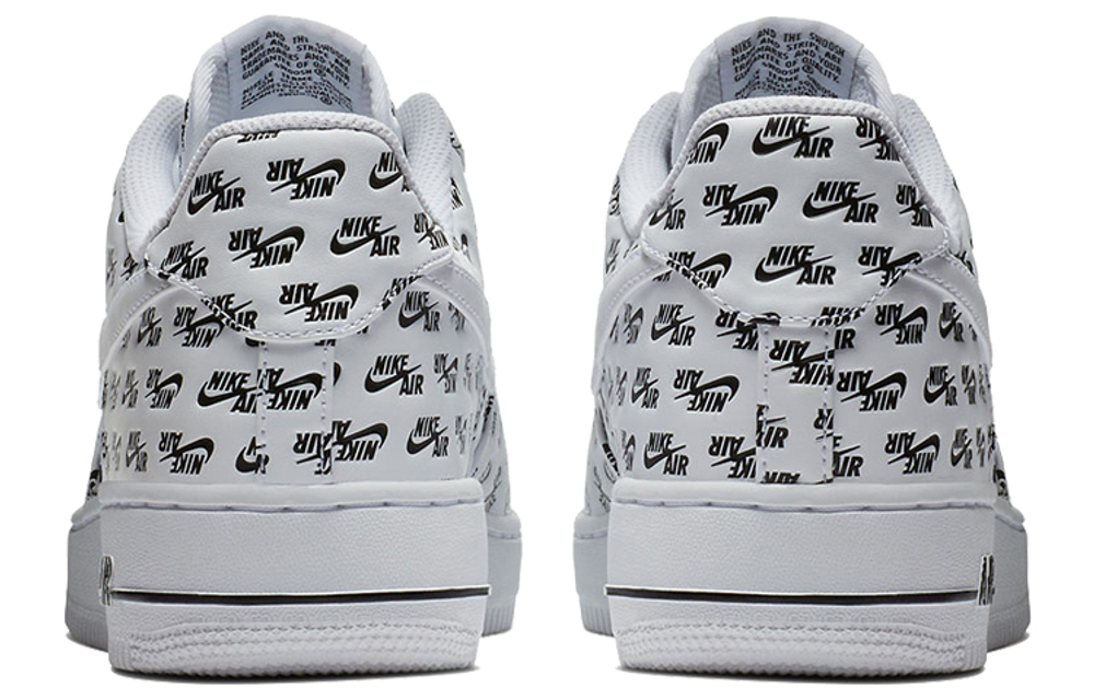 Air force 1 low all over logo clearance