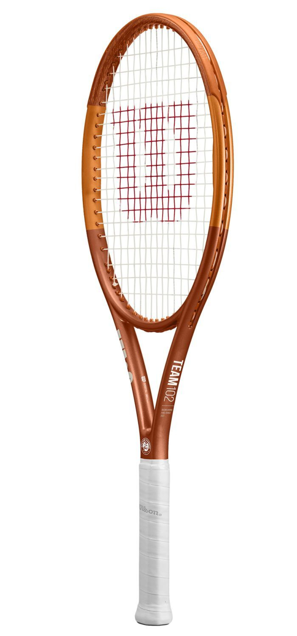 Теннисная ракетка Wilson Roland Garros Team 102 - clay red/white