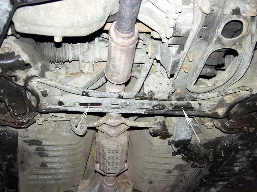 Защита картера и КПП Sheriff для Ford Probe II 1992-1997 арт.08.0066