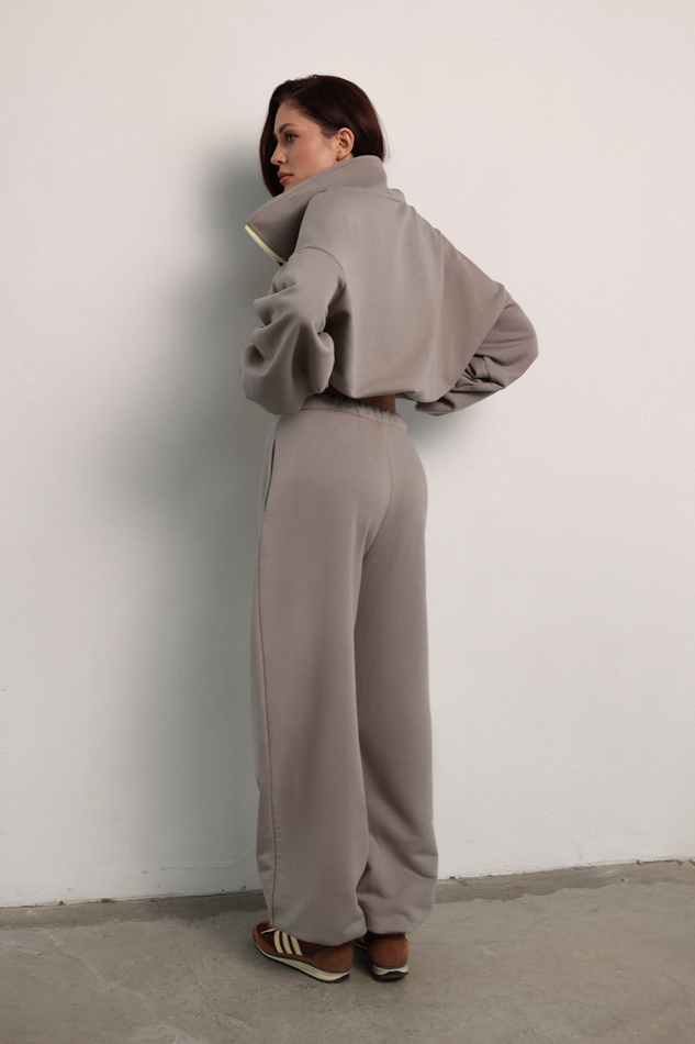 Брюки спорт серые