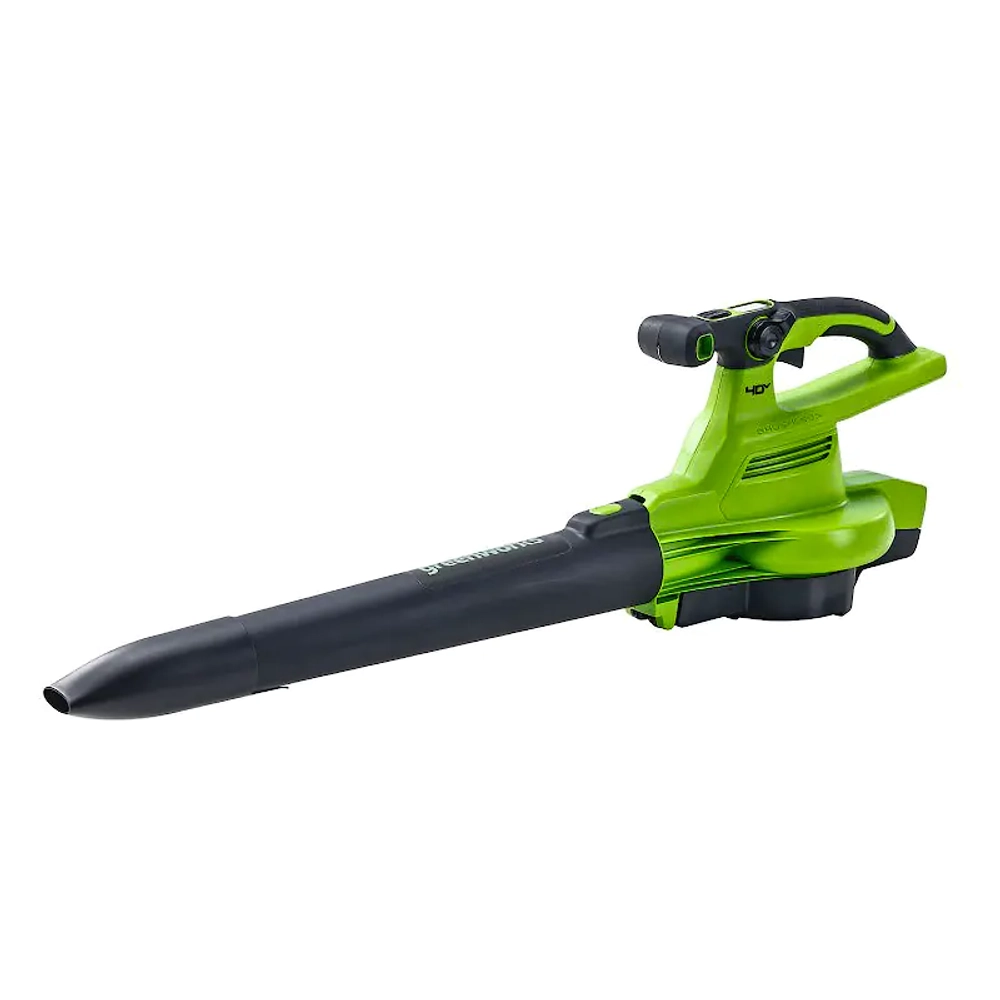 Greenworks GD40BVIIK5 40В воздуходувка аккумуляторная (1 x 5 Ач, ЗУ) 103 м/с 2406907UG