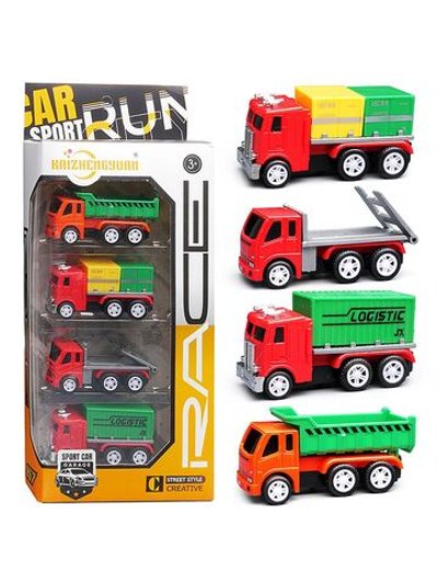 Игровой набор машин Спецтехника 4шт (KZ957-018)